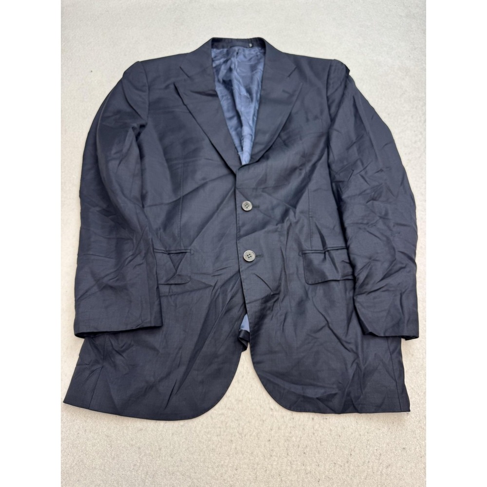 Suitsupply Blazer Mens 40 Blue Lazio Slim Wool Super 110s VBC Suit Jacket